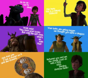 How to train your dragon quotes!