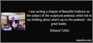 was writing a chapter of Beautiful Evidence on the subject of the ...