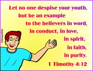 Graphic: Youth... Be an Example