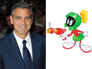 George Clooney solves the martian mystery, plus more from Scarlett ...