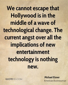 We cannot escape that Hollywood is in the middle of a wave of ...