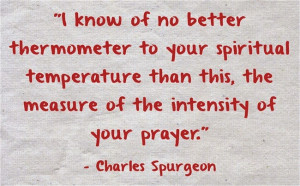 Your Spiritual Temperature