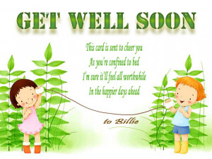 Get Well Wishes For A Friend Get well soon quotes