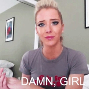 Jenna Marbles Damn Girl Quote & Slow Clap