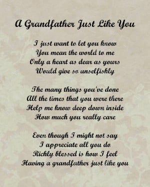 Back > Quotes For > I Love You Grandpa Quotes