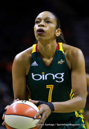 Tina Thompson Wnba San