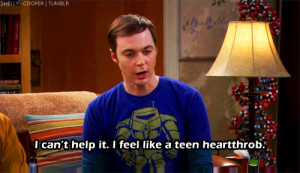 Sheldon Cooper: Teen Heartthrob!