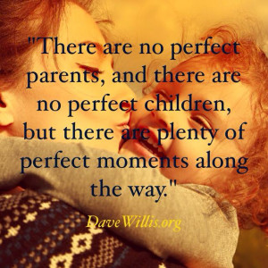 Dave Willis quotes no perfect parents children moments