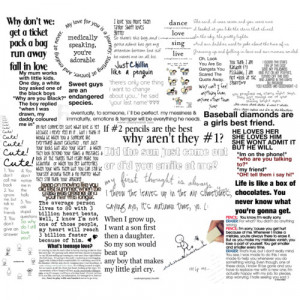 black and white CUTE QUOTES!!! - Polyvore