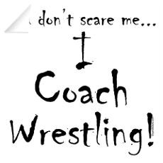 You don't scare me...Wrestling Wall Decal