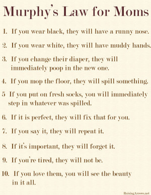 Murphy’s Law for Moms