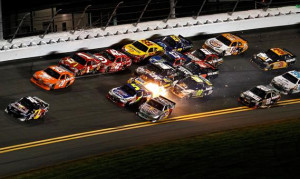 July Nascar Crashes Photos