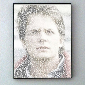 Marty McFly Back To The Future Framed Quotes Text Image