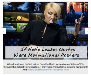 Click Here for the Funniest NeNe Leakes Quotes from Real Housewives of ...