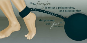 forgive men their trespasses, your heavenly Father will also forgive ...