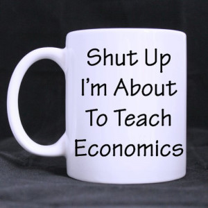 Inktastic Women's Funny Economics Teacher Quote Gift Junior V-Neck T ...