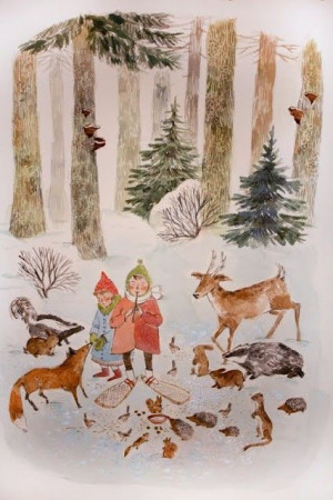 Phoebe+Wahl+Winter+Animals.jpg 426×640 pixels
