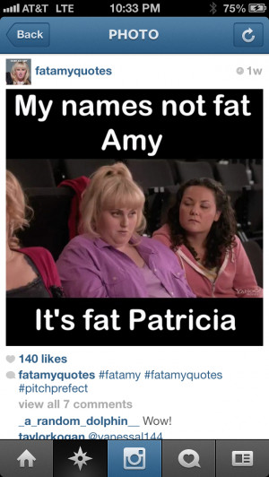Fat Amy Quotes