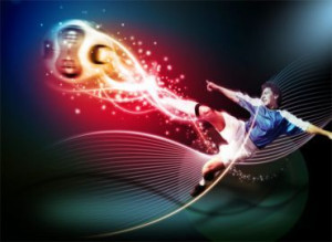 World Cup Soccer Wallpaper Border