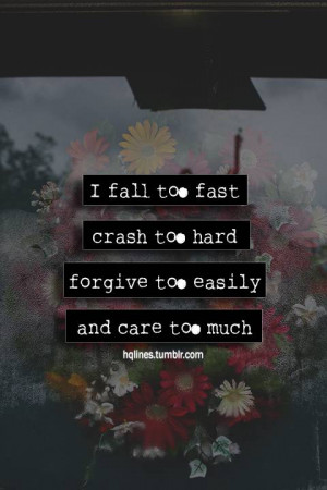 care too much - Thoughtfull quotes Picture
