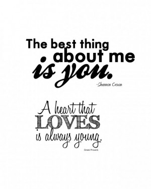 The Best Quote About Love And Destiny: The Best Thing About Me Is You ...