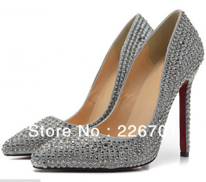 ... shoes-women-Charming-Bridal-shoes-2014-Red-bottom-bridal-pumps-font