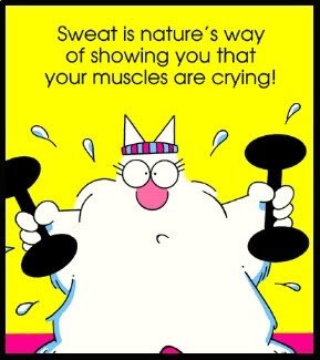funny thoughts sweat monday january 31st 2011 funny quotes