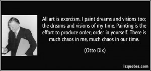 More Otto Dix Quotes
