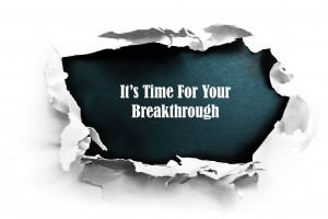 ... throughout October called “ It’s Time For Your Breakthrough