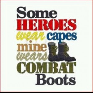 Combat boots and Heroes!