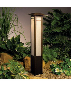 ... Light Zen Garden Bollard 11.6w Low Voltage Path & Spread Light