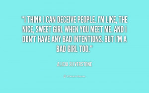Im A Bad Girl Quotes Im a bad girl quotes i think i