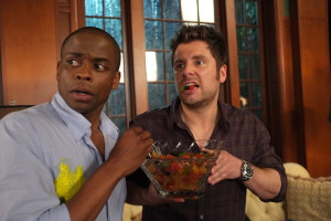 ... episode called 100 clues in which shawn james roday and gus dulé hill