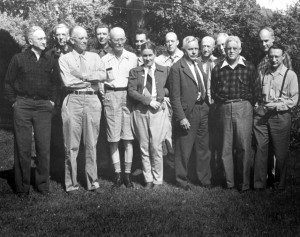 Founders of The Wilderness Society, including Aldo Leopold (third from ...