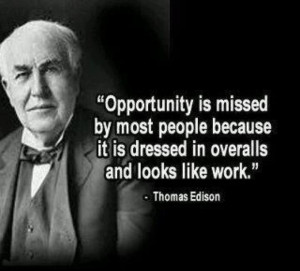 Opportunity, Thomas Edison