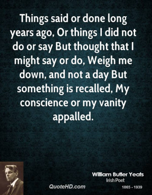 William Butler Yeats Quote