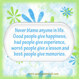 Blaming Others For Your Problems Stop blaming others