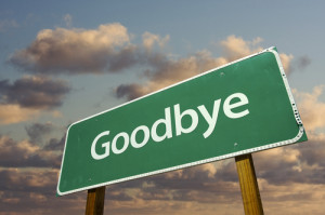 If you're brave enough to say goodbye....
