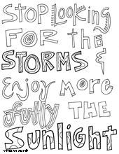 all quotes coloring pages--thesew ould be cute to print and color and ...