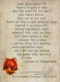 Gryffindor House Quote. I knew this quote looked familiar when I ...