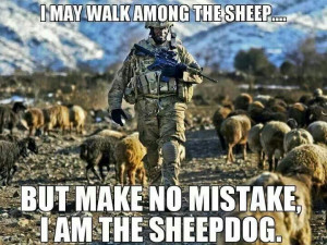 Sheepdog Police Quote Sheepdog