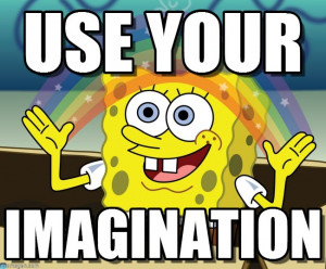 Spongebob : Use Your, Imagination - by Anonymous