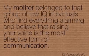 IQ Individuals Who Find Everything Alarming And Believe That Raising ...