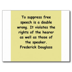 frederick douglass quotes post card