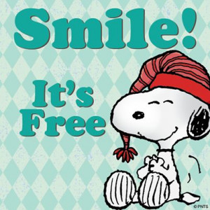 Smile quotes cute quote smile snoopy