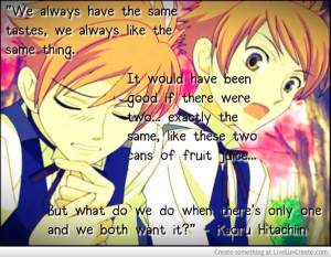 Ouran High School Host Club Quotes