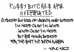 bitches quote photo: TacticZ Quote (Pussy Bitches) PussyBitches.png