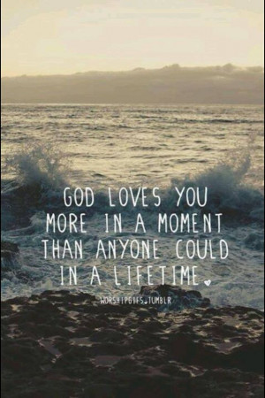 God love is more than anyone could imagine & will be more than enough ...