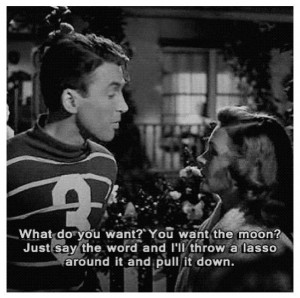 Jimmy Stewart and Donna Reed // It's A Wonderful Life (1946)