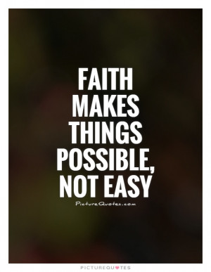Faith Quotes Possible Quotes